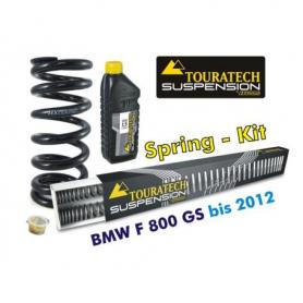 Progressive springs for fork and shock absorber tube, BMW F800GS up to 2012