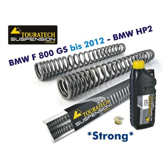 Replacement progressive springs for fork, BMW F800GS *with large tank* / BMW HP2