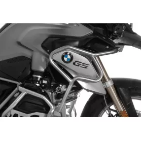 Stainless steel upper protection bars for BMW R1200GS LC - Silver