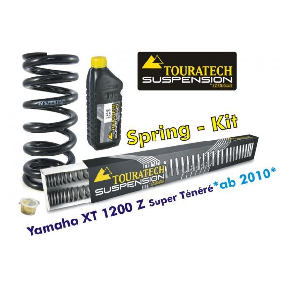 Hyperpro progressive exchange springs for fork and shock absorber tube for Yamaha XT1200Z Super Tenere since 2010