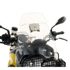 Spoiler with padlock for windshield of BMW F 800 GS