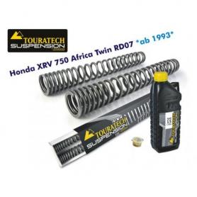 Progressive fork exchange springs for Honda XRV750 Africa Twin RD07 1993