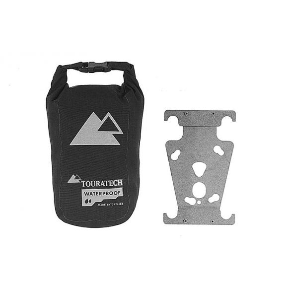 Placa de adaptación universal a maletas de aluminio y funda Touratech Waterproof