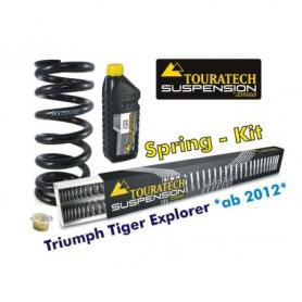 Hyperpro progressive exchange springs for fork and shock absorber tube, Triumph Tiger Explorer *from year 2012*