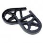 Articulated footrest supports Pivot Pegz Toppers MARK 3