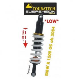 Ajuste de suspensión inferior trasera deTouratech(-50mm) para BMW R1200GS (2004-2012) tipo *Level1*