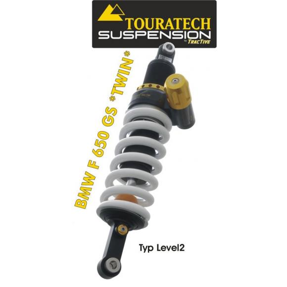 Touratech Suspension shock absorber tube for BMW F650GS (Twin) 2008 type Level2/ExlporeHP