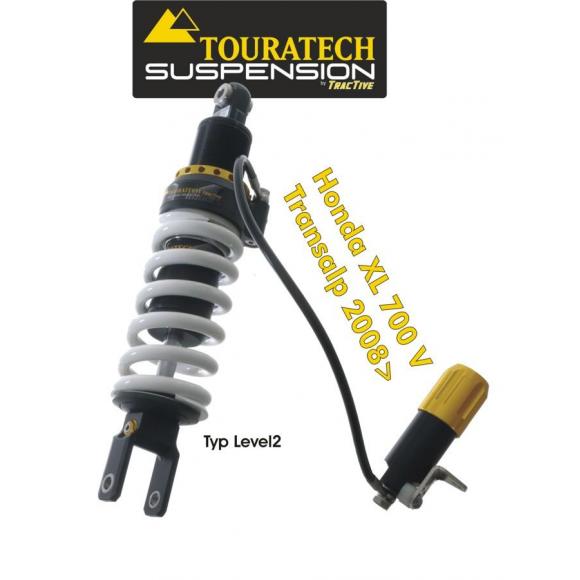 Touratech Tubo amortiguador de la suspensión para Honda XL700V Transalp a partir de 2008 tipo *level2/ExploreHP