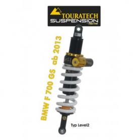 Touratech Suspension shock tube for BMW F700GS from 2013 onwards type Level2/ExploreHP