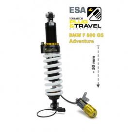 Reducción de altura -50 mm Touratech Suspension para BMW F800GS Adventure a partir del 2014 Tipo: Plug & Travel para BMW ESA