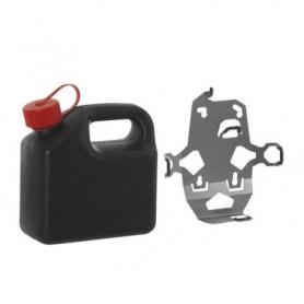 ZEGA Pro2 accessory holder set, reserve canister adapter plate with reserve canister Touratech 3 liters