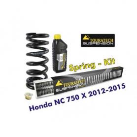 Hyperpro progressive interchange springs for fork and shock absorber tube, Honda NC750X 2012-2015