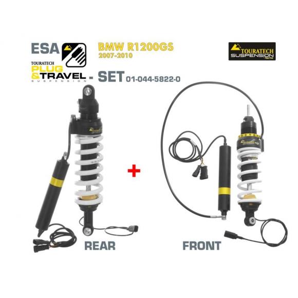 SET Touratech Suspension Plug & Travel ESA for BMW R1200GS /ADV (2007-2010)