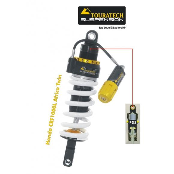 Tubo amortiguador Touratech Suspension para Honda CRF1000L (2015-2017) tipo Explore HP/PDS