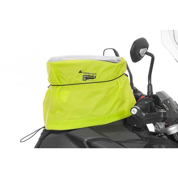 Bolso del tanque cubierta de la lluvia PS10, amarillo, by Touratech Waterproof