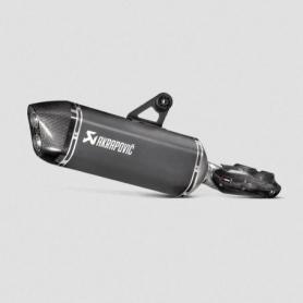 Escape Akrapovic slip-on, Titan, negro para BMW R1200GS (LC) / R1200GS Adventure (LC) desde 2017 / R1250GS Adventure