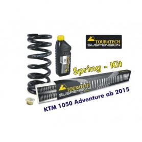 Progressive exchange springs for fork and shock tube, KTM 1050 Adventure from year 2015