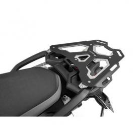 Aluminum luggage rack for BMW F850GS / F750GS - Black