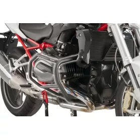 Engine protection bars for BMW R1200R/RS by Puig - Black