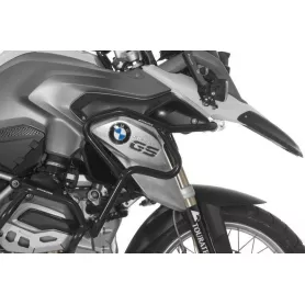 Stainless steel upper protection bars for BMW R1200GS LC - Black