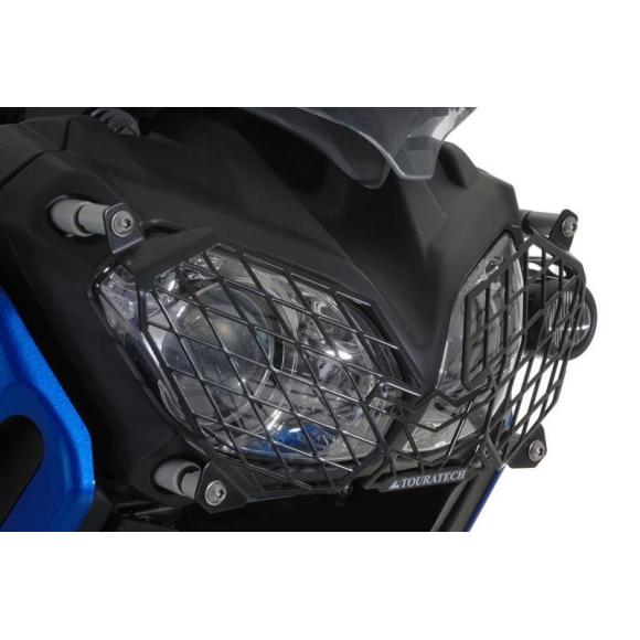 Headlight protector for Yamaha XT1200Z Super Tenere, stainless steel, black