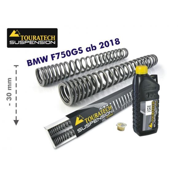 Progressive fork springs for BMW F750GS from year 2018-2021