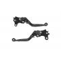 Juego de manetas de freno y embrague, ajustable, plegado y longitud ajustable para KTM 790 Adv/ 790 Adv R / 890 Adv/ 890 AdvR