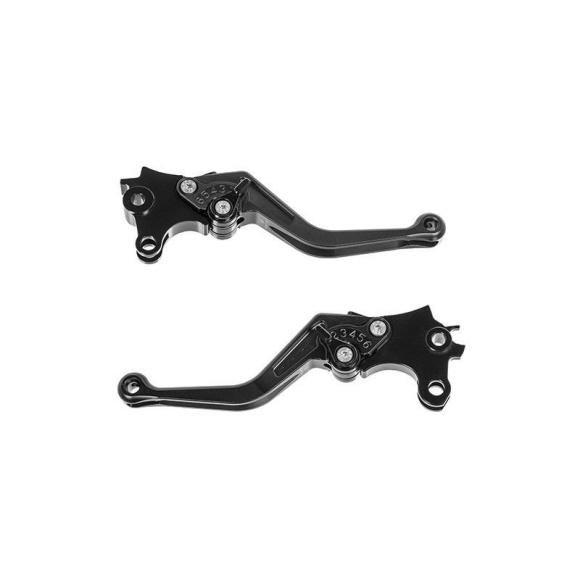 Brake and clutch lever set, adjustable, short version, for KTM 790 Adventure/ 790 Adventure R