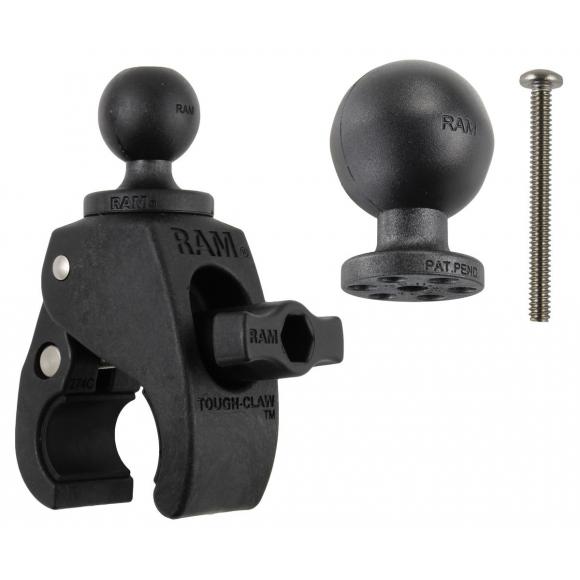 RAM Small Tough-Claw with 1.5" and 1" diameter rubber balls