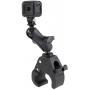 RAM Tough-Claw medium mount with universal action camera adapter