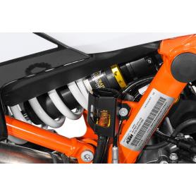 Protección del depósito del líquido de frenos trasero Husqvarna Norden 901/KTM 790 ADV y R/ 890 ADV y R / 1290 Super ADV (2021-) - Negro