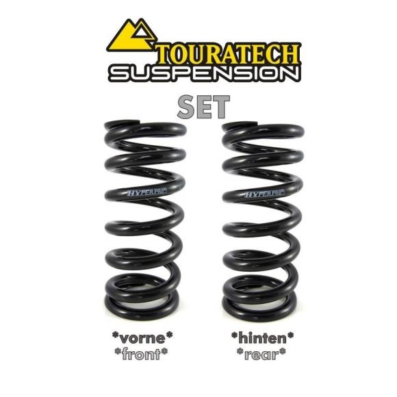 Progressive interchange springs for front and rear shock absorber tube BMW R1150GS 1999-2003