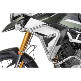 Upper protection bar for Triumph Tiger 900 Rally/PRO/GT - Silver