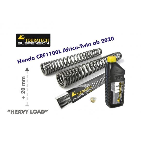 Progressive fork springs for Honda CRF1100L Africa Twin +20mm "Heavy Load"