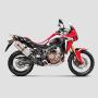 Akrapovic slip-on exhaust in titanium for Honda CRF 1000 L Africa Twin 2018-2019