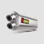 Akrapovic slip-on exhaust in titanium for Honda CRF 1000 L Africa Twin 2018-2019