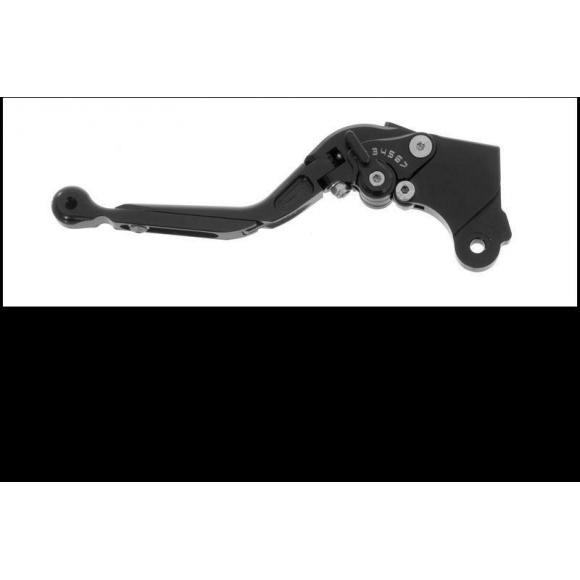 Folding clutch lever, black, for Honda CRF1000L Africa Twin / CRF1000L Adventure Sports with ABE