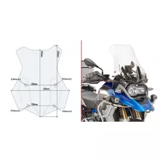 Givi windscreen for BMW R1200GS LC/ LC Adv/ R1250GS LC/ LC Adv