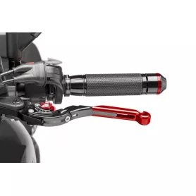 Clutch lever PUIG Extendible Red