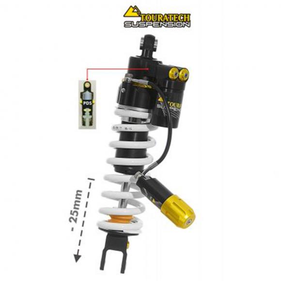 Amortiguador Touratech Suspension (-25 mm) para Honda CRF1100L Africa Twin de 2020 Type Extreme