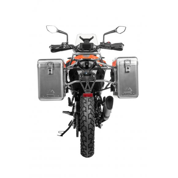 Sistema de maletas de aluminio ZEGA Mundo para KTM 390 Adventure