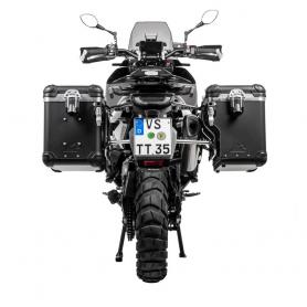 Special ZEGA Evo X pannier system for Husqvarna Norden 901