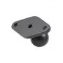 Diamond-shaped base for RAM Mount bracket support