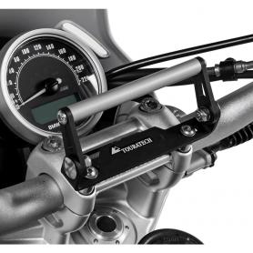 GPS handlebar bracket adapter, adjustable, with M8x25 screws