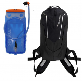 Hydration Pack Touratech Black and Hydration Bag