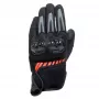 Guantes Dainese Mig 3 Air Tex Negro-Rojo