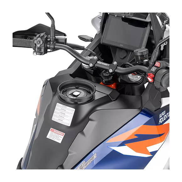 Metal adapter kit for the use of Tanklock tank bags, TanklockED for KTM 1290 Super Adventure R