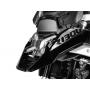 Makrolon headlight guard with quick release for R1300GS