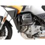 Barra protectora de motor negro para Moto Guzzi Stelvio (2024-)