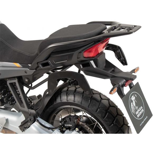 Soporte lateral C-BOW negro para Moto Guzzi Stelvio (2024-)